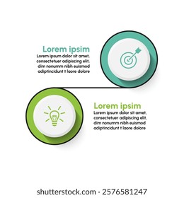 Business data visualization. timeline infographic icons designed for abstract background template