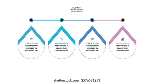Business data visualization. timeline infographic icons designed for abstract background template