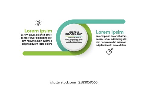 Business data visualization. timeline infographic icons designed for abstract background template