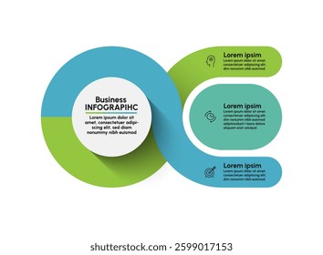 Business data visualization. timeline infographic icons designed for abstract background template
