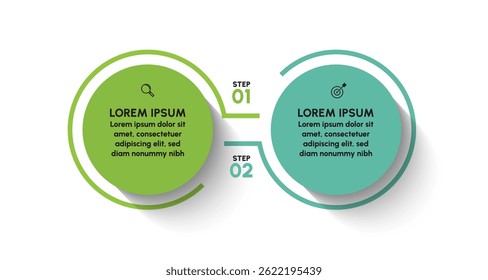 Business data visualization. timeline infographic icons designed for abstract background template
