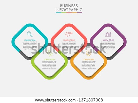 Business data visualization. timeline infographic icons designed for abstract background template milestone element modern diagram process technology digital marketing data presentation chart Vector