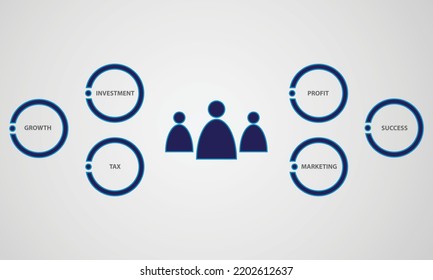 Business data visualization. Vector timeline infographic icons designed. Business concept.