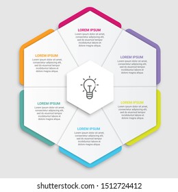 Business data visualization.Steps  Process chart. Abstract elements of graph, diagram with steps, options, parts or processes. Vector business template for presentation Vector Design