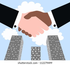 business deal agreement