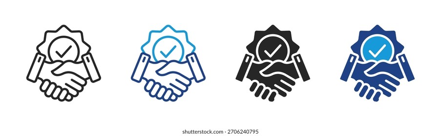 Conjunto de iconos de negocios colección de estilos múltiples