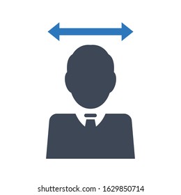 Business decision icon. vector designs