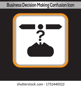 Business Decision Making Confusion Icon