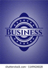 Business denim background