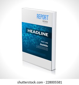 Business design background. Cover Magazine geometric shapes info-graphic, vector illustration. 3D 