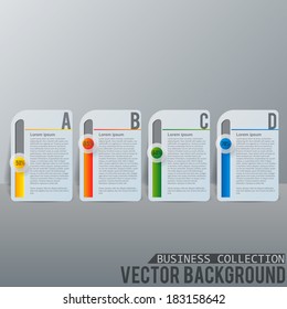 Business design concept. Background. Vector Illustration, eps10, contains transparencies.