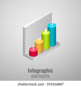 Business design concept. Background. Vector Illustration, eps10, contains transparencies.