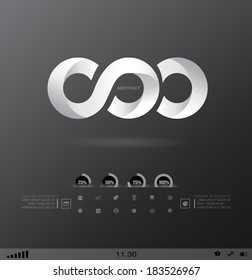Business design element  icon, three-dimensional quality icon  with a lot of variety ideal for business , flayer and presentation.