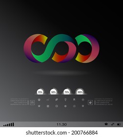 Business design element  icon, three-dimensional quality icon  with a lot of variety ideal for business , flayer and presentation.