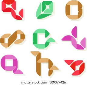 Business Design elements ( icon ) set for print and web. vector