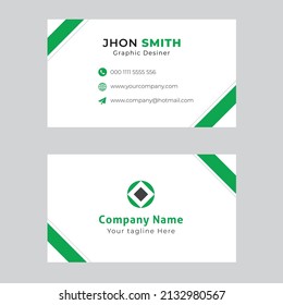 Business Design with green details free