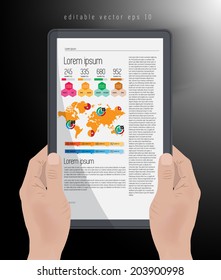 Business Design-Layout für Präsentation oder eBook