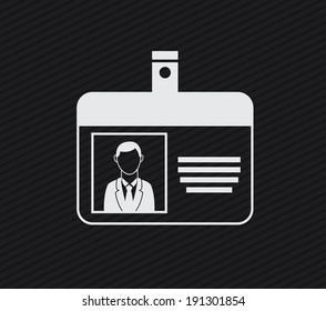 Business design over black background, vector illustration