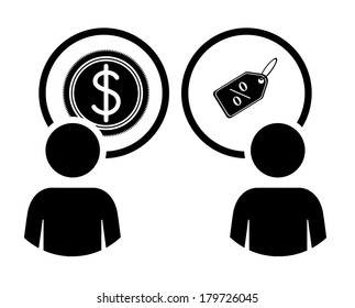 business design  over white  background vector illustration
