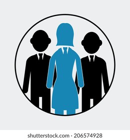 Business design over white background, vector illustration