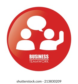 Business design over white background, vector illustration