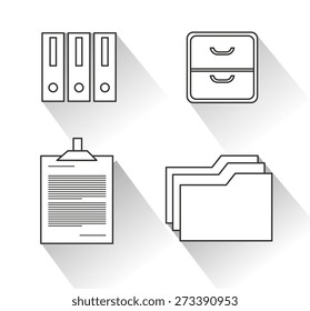 Business design over white background, vector illustration.