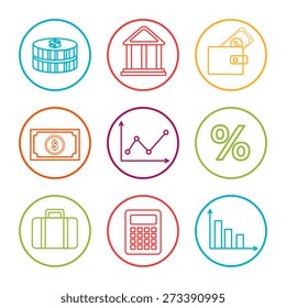 Business design over white background, vector illustration. Business design over white background, vector illustration.