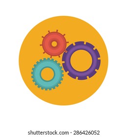 Business design over white background, vector illustration