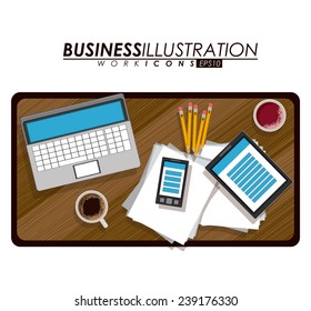 Business design over white background,vector illustration.