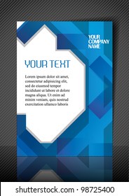 Business design template. Vector.