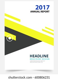 Business design template. Vector.annual report