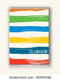 Business design templates. Abstract grunge pattern line textures. Brochure with Color Strip Backgrounds. Sport concept banners. Wallpaper empty space. Vector hand drawn illustration