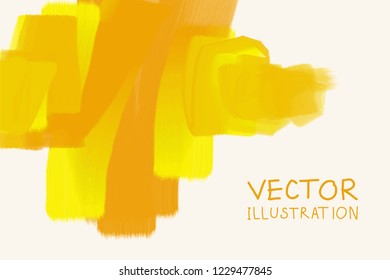 Business design templates. Brochure with Gold Paint Backgrounds. Abstract Modern Decoration. Vector Illustration.