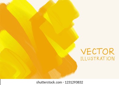 Business design templates. Brochure with Gold Paint Backgrounds. Abstract Modern Decoration. Vector Illustration.