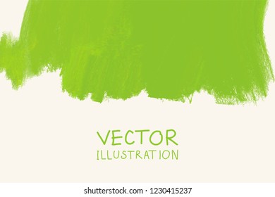 Business design templates. Brochure with Green Paint Backgrounds. Abstract Modern Decoration. Vector Illustration.