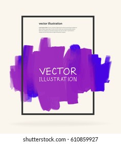 Business design templates with Color Paint Backgrounds. Abstract Modern Decoration. Vector Illustration.
