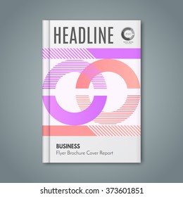 Business design vector template layout for magazine brochure flyer booklet cover annual report