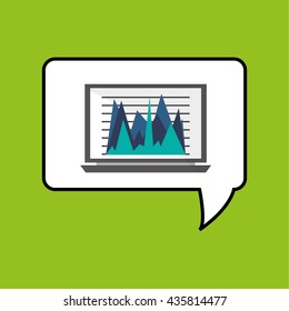 Business design.Communication icon. Colorfull illustration, vect