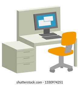 Business Desk computer