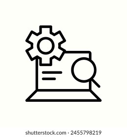 Business, Entwicklung-Icon, isoliertes Icon im hellen Hintergrund, ideal für Website, Blog, Logo, Grafikdesign, Social Media, UI, mobile App