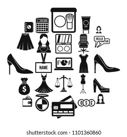 Business development icons set. Simple set of 25 business development vector icons for web isolated on white background