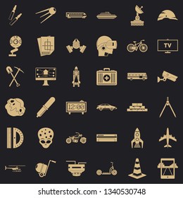 Business development icons set. Simple style of 36 business development vector icons for web for any design