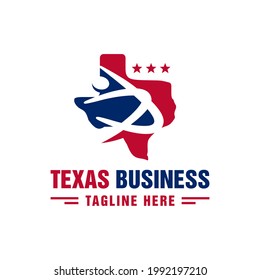 diseño del logotipo de desarrollo empresarial en texas