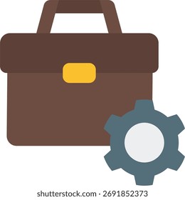 Diseño de Vectores de desarrollo empresarial, planificación estratégica y concepto de crecimiento de la empresa, trabajo en equipo e ilustración de innovación. Icono plano