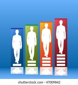 Business Diagram (2D Bar Chart)