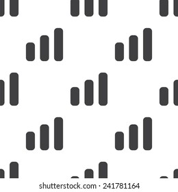 business diagram, chart, vector seamless pattern, Editable can be used for web page backgrounds, pattern fills  