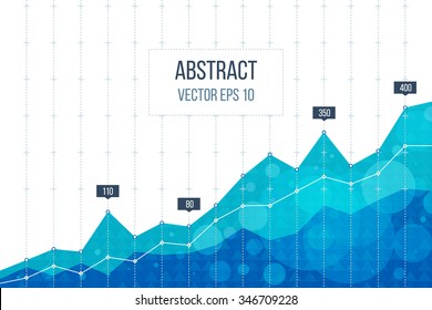 Business diagram graph chart. Investment growth. Investment business. Investment management. Financial strategy concept.