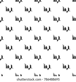 Business diagram pattern seamless repeat vector illustration for any design