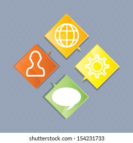Business diagram template.vector.EPS 10