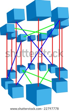 business diagram - vector